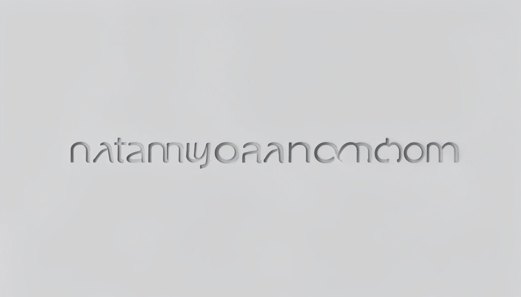 לוגו האתר natanyonatan.com — צללית כהה על רקע אפור בהיר, קווים נקיים ומינימליסטיים